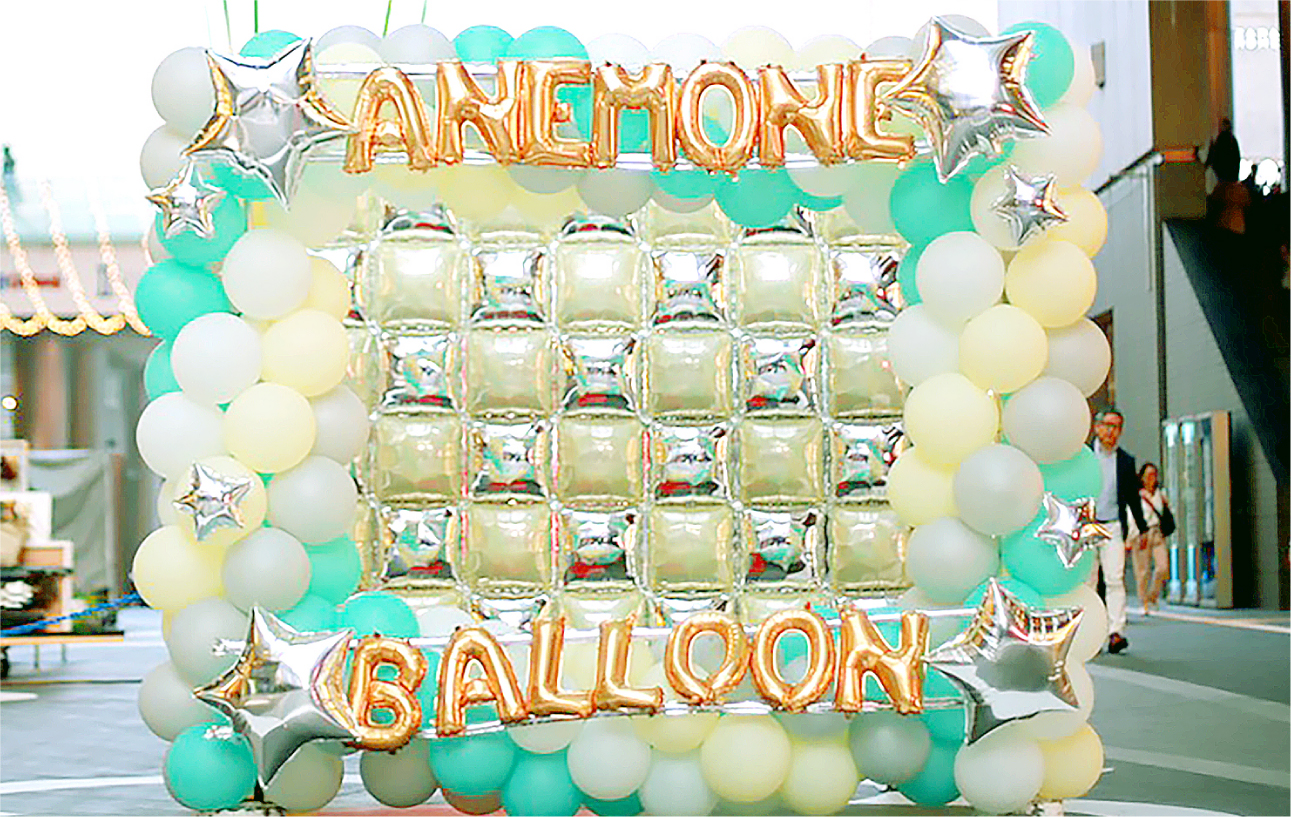 バルーンとヘアアレンジでみんな主役に | 株式会社サンポークリエイト